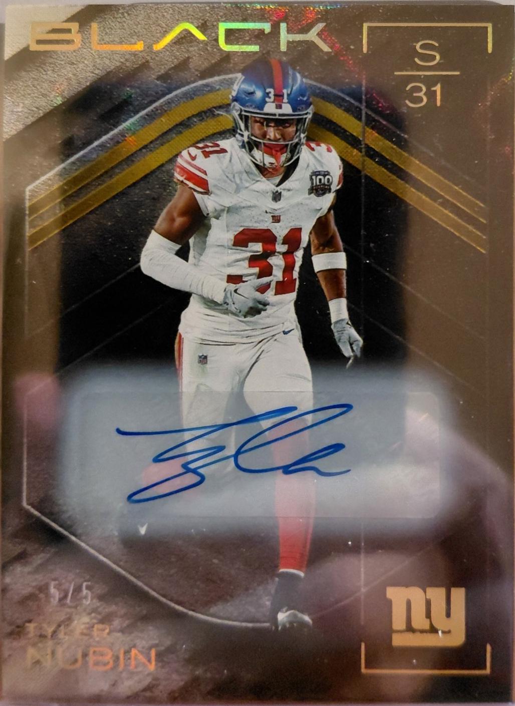 Tyler Nubin [Gold Autograph] #96
