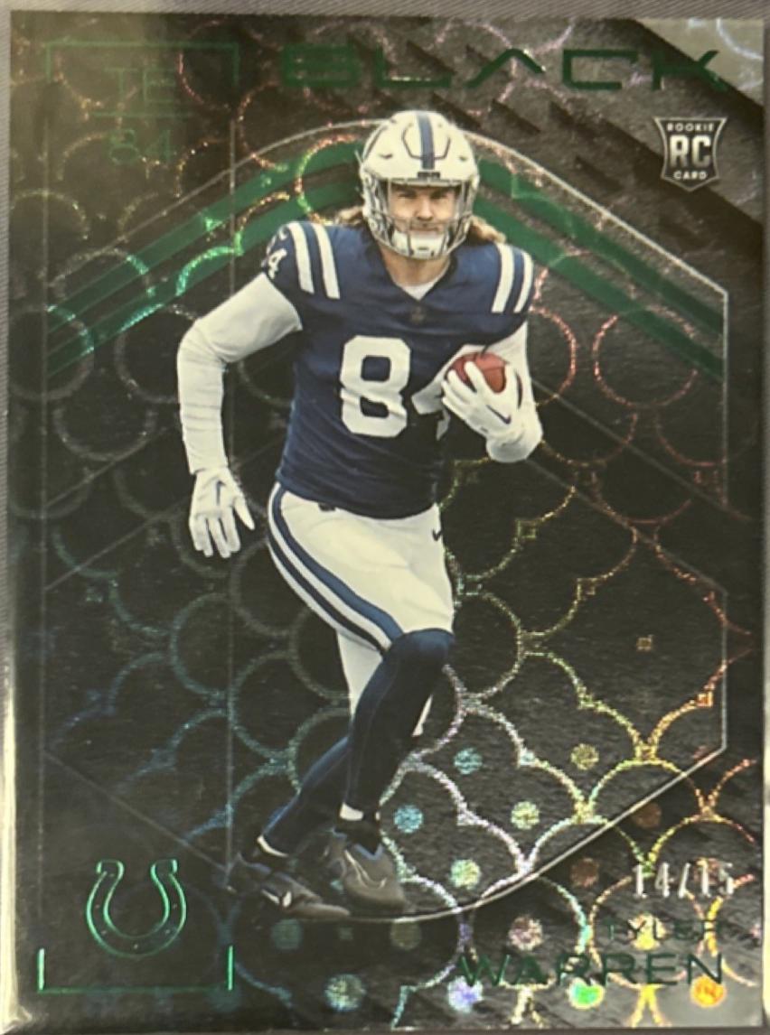 Tyler Warren [Emerald Rookie Autograph] #113