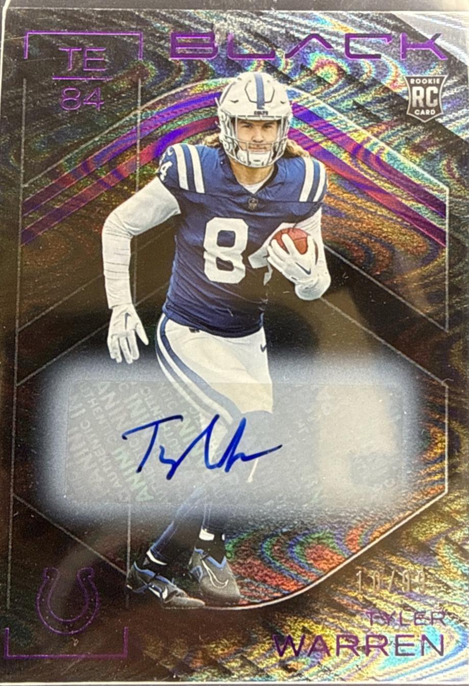 Tyler Warren [Royal Rookie Autograph] #113