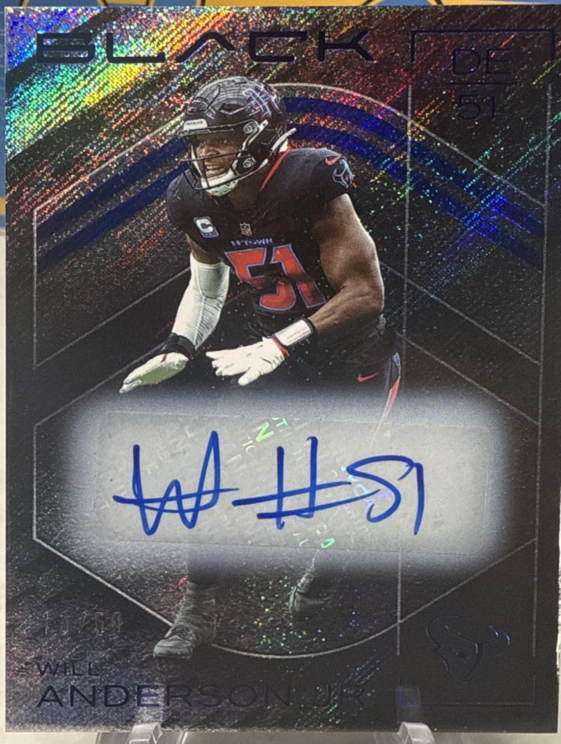 Will Anderson Jr. [Autograph] #29
