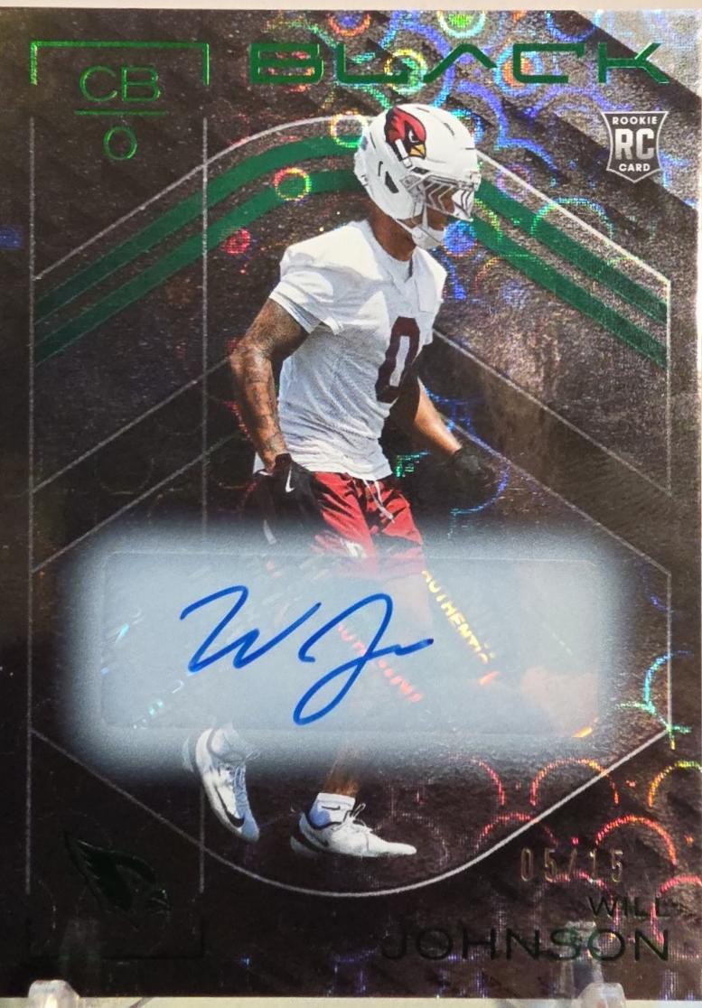 Will Johnson [Emerald Rookie Autograph] #163