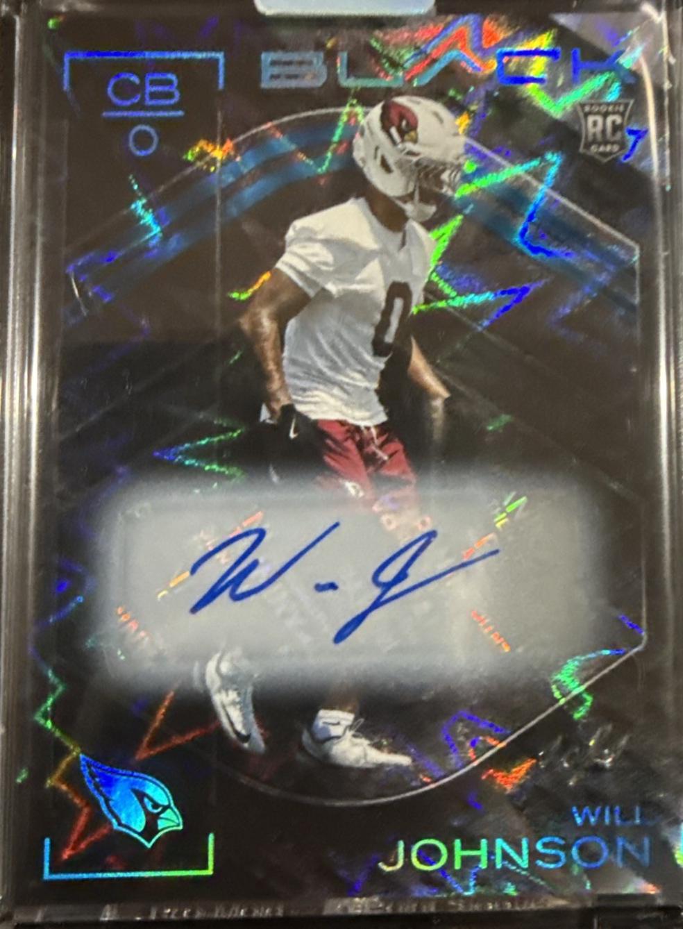 Will Johnson [Platinum Rookie Autograph] #163