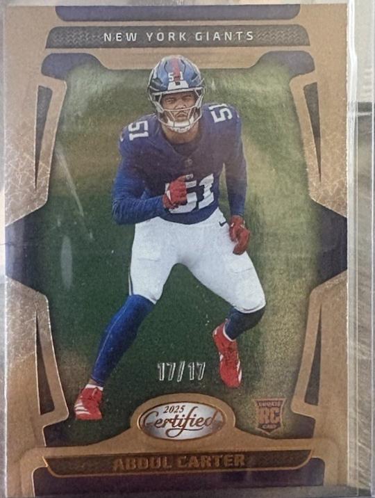 Abdul Carter [Bronze Mirror] #165