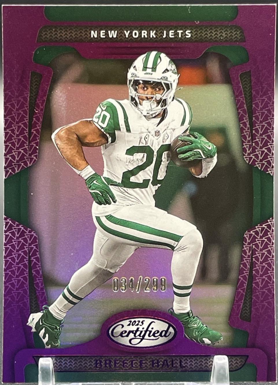Breece Hall [Purple Mirror] #77