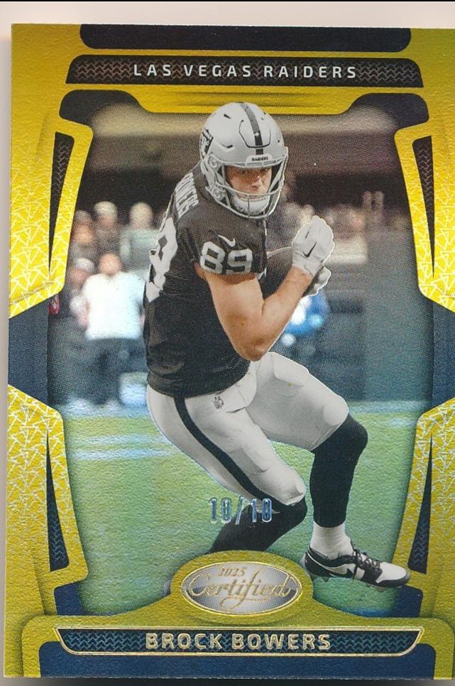 Brock Bowers [Gold Mirror] #53