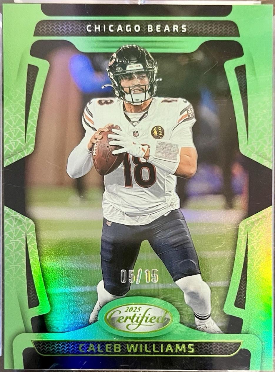 Caleb Williams [Lime Green Mirror] #17