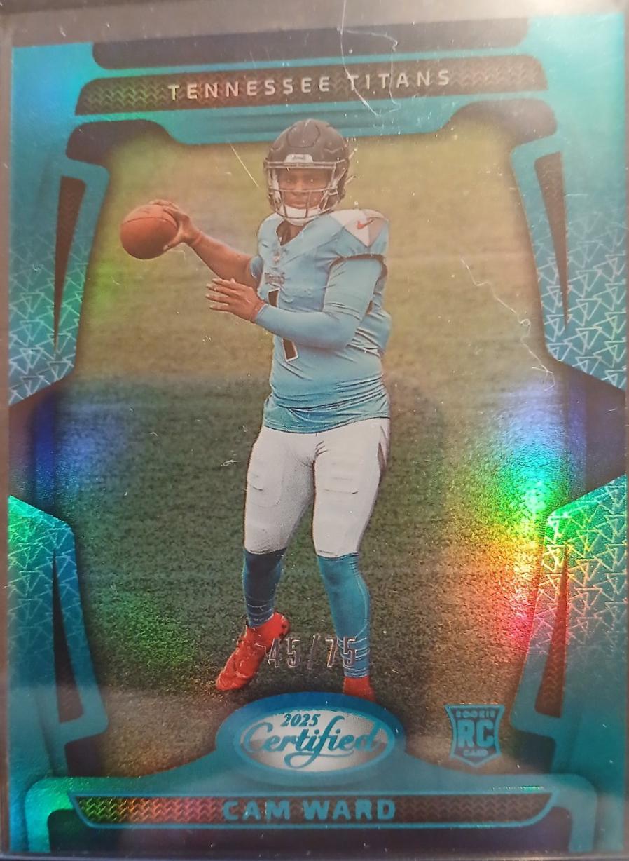 Cam Ward [Teal Mirror] #200
