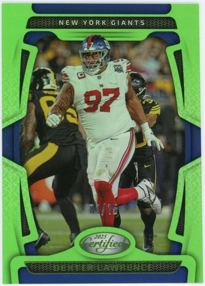 Dexter Lawrence [Lime Green Mirror] #75