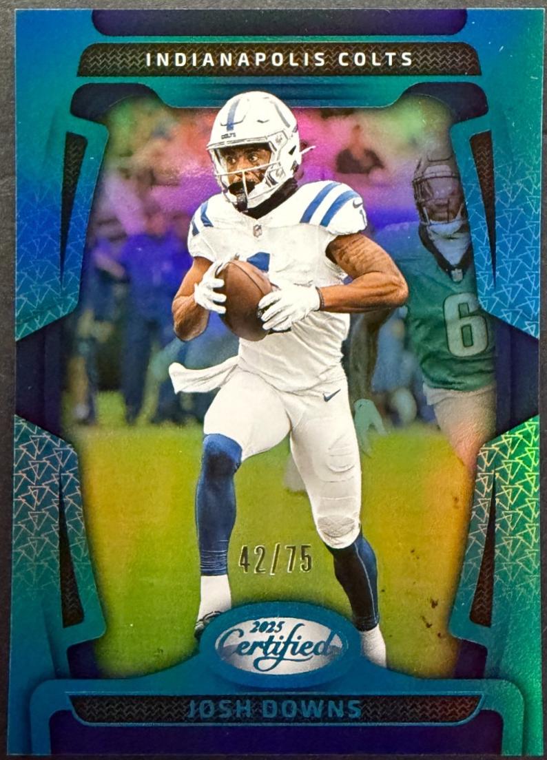 Josh Downs [Teal Mirror] #44