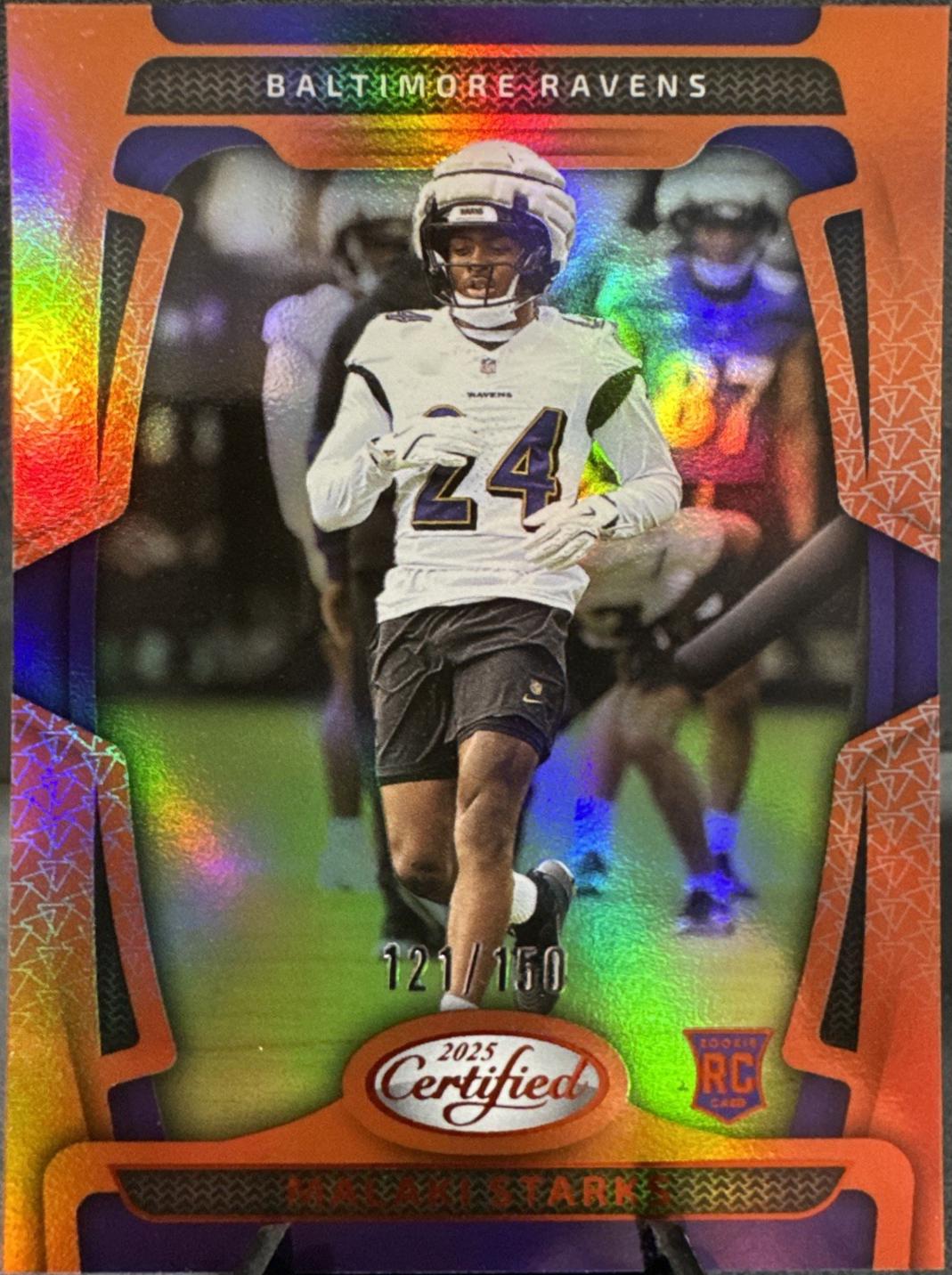 Malaki Starks [Orange Mirror] #103