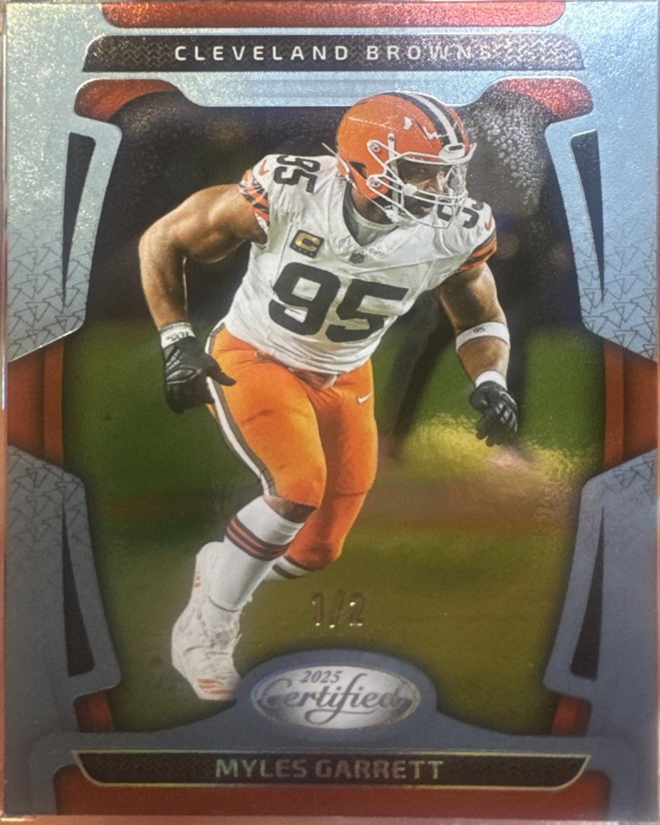 Myles Garrett [Platinum Mirror] #23