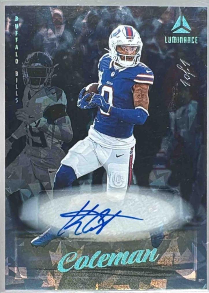 Keon Coleman [Platinum Autograph] #10