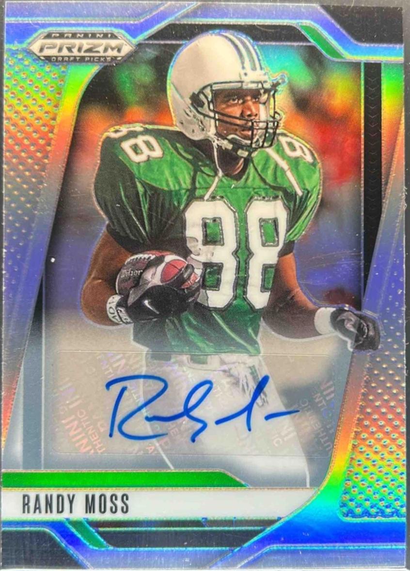 Randy Moss [Silver Autograph] #181