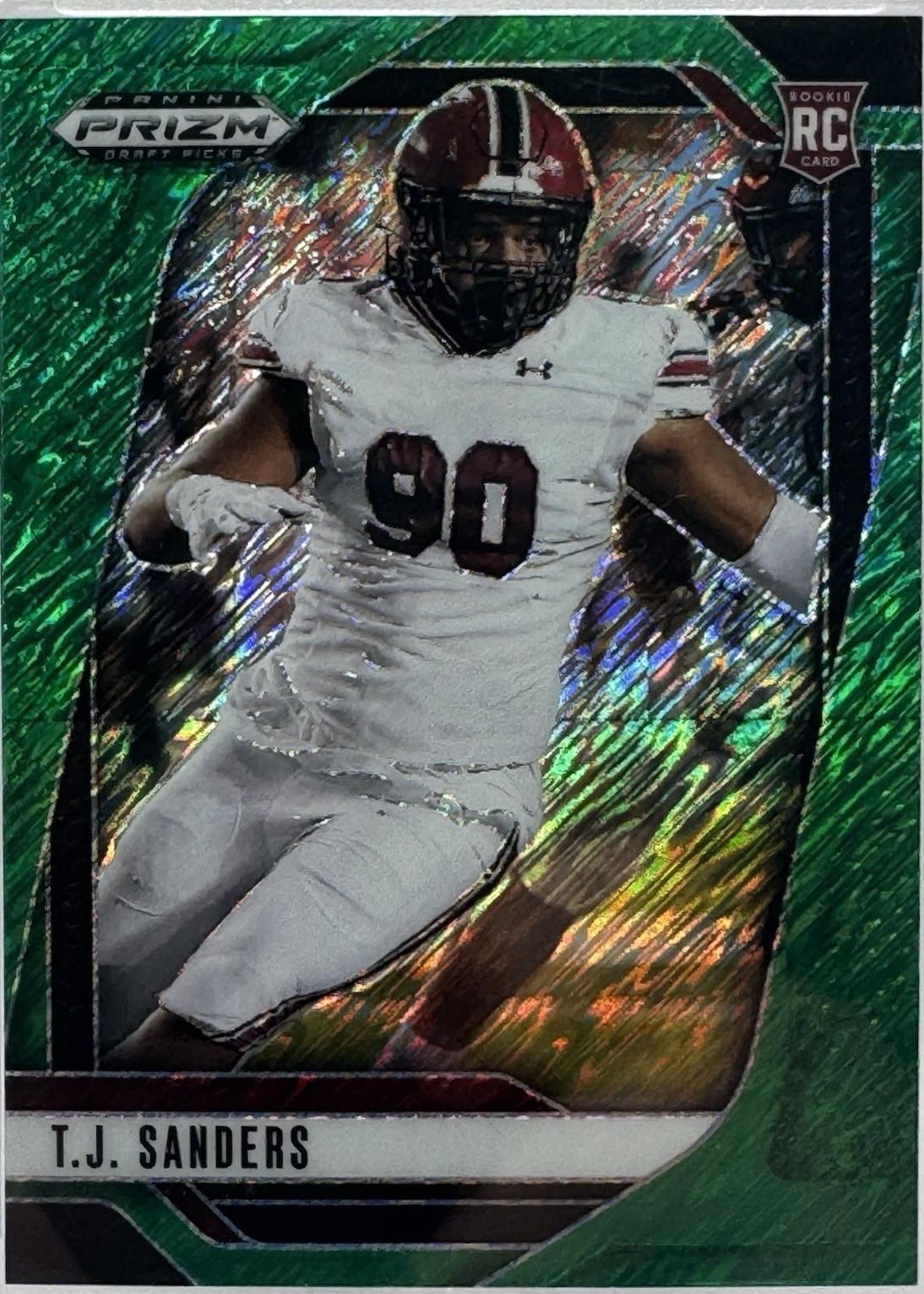 T.J. Sanders [Green Shimmer] #112