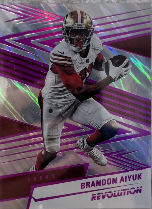 Brandon Aiyuk [Purple Swirl] #119