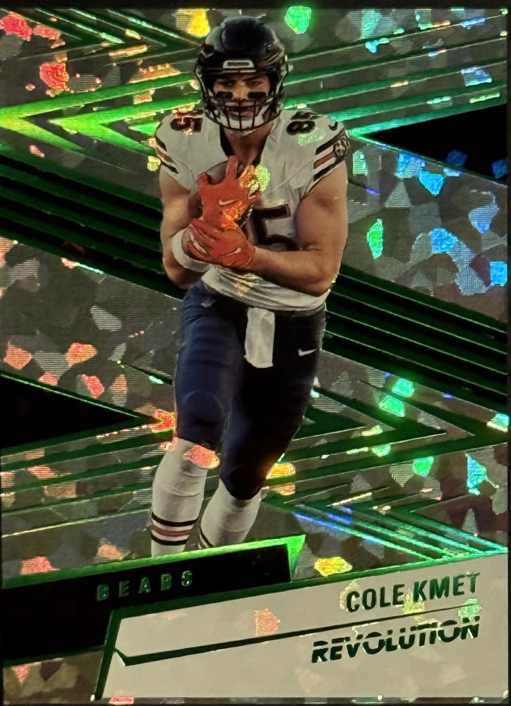 Cole Kmet [Holo Green] #176