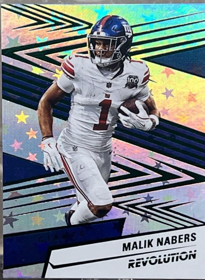 Malik Nabers [Green Astro] #86