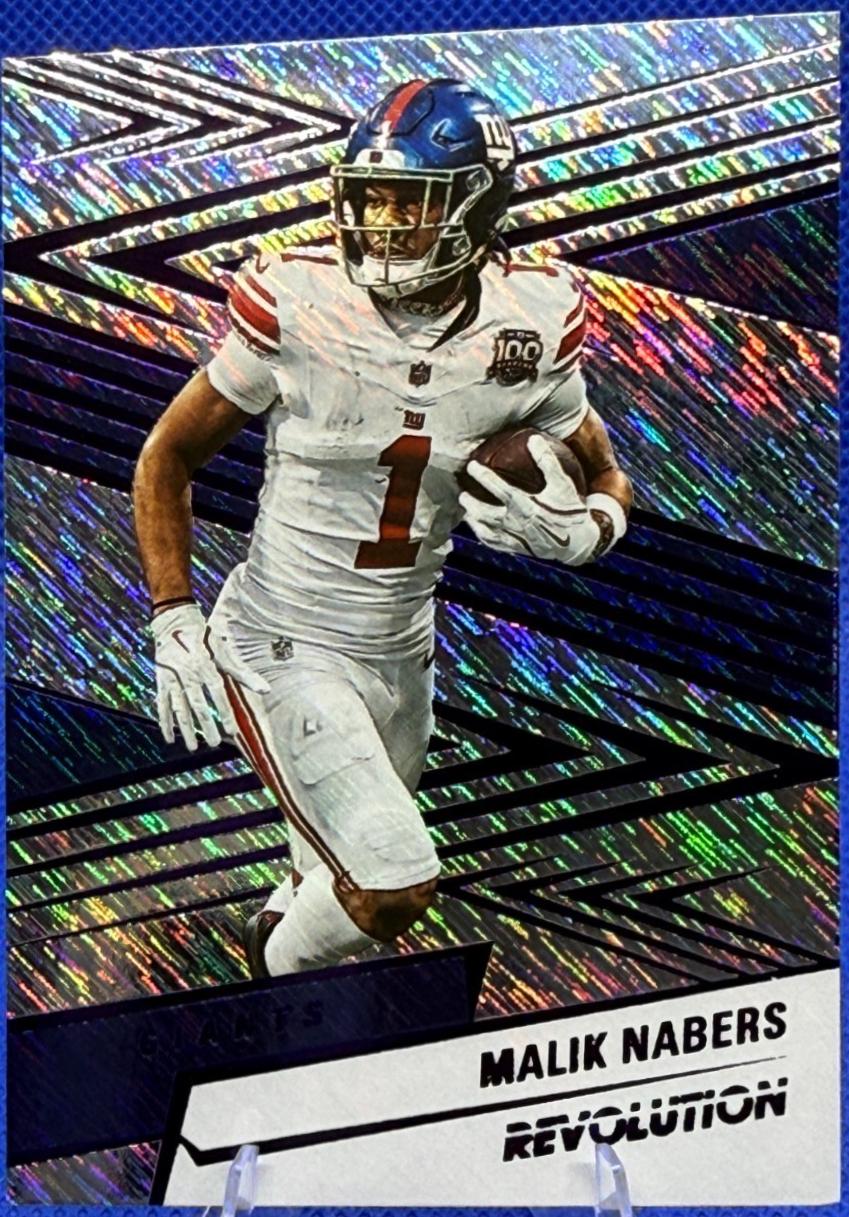 Malik Nabers [Purple Storm] #86