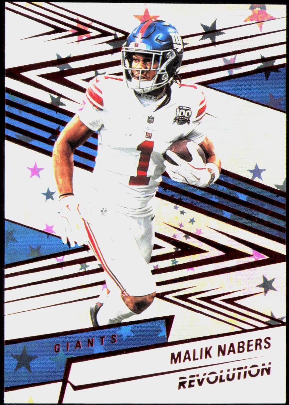 Malik Nabers [Red Astro] #86