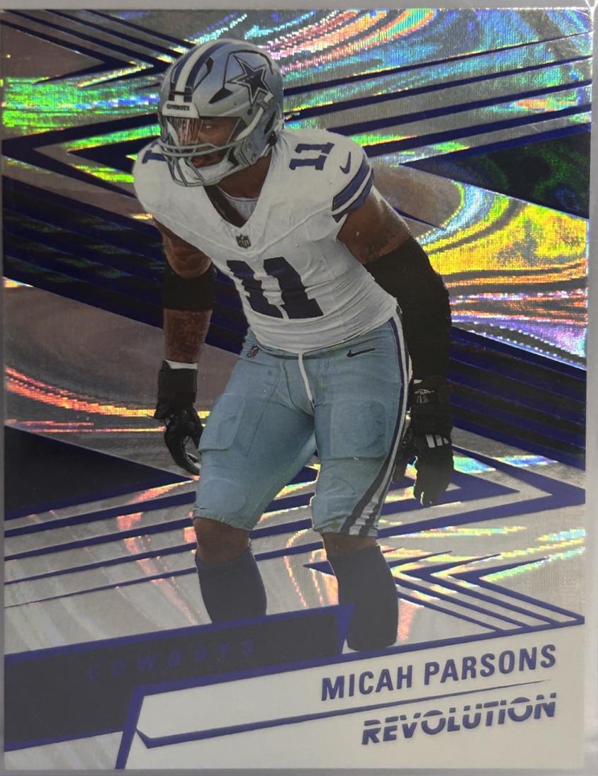 Micah Parsons [Blue Swirl] #95