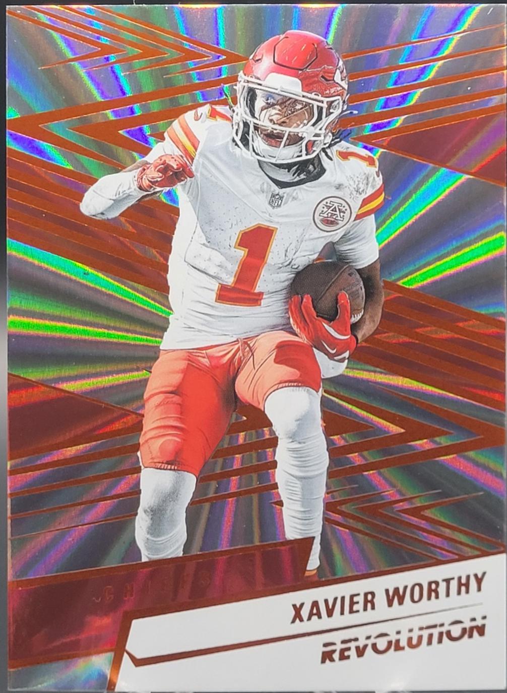 Xavier Worthy [Sunburst] #132