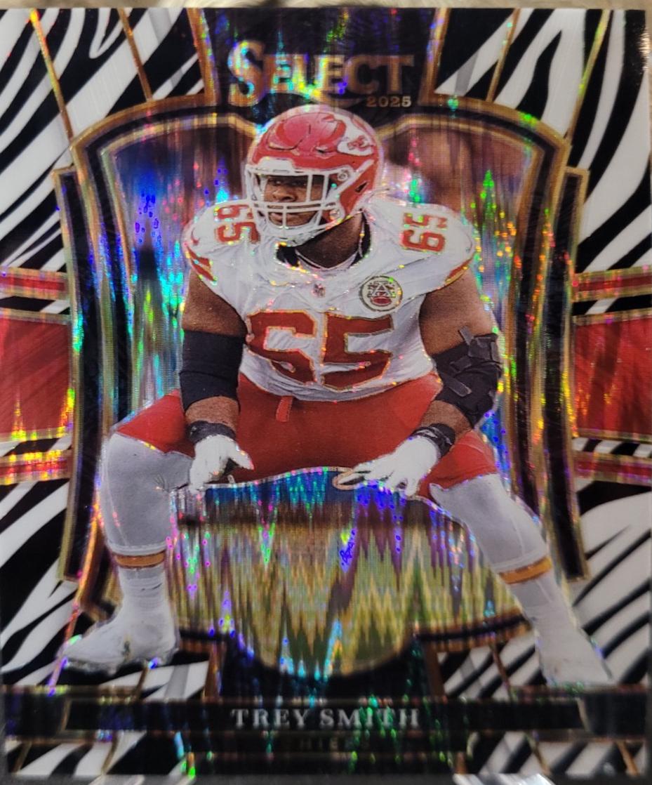 Trey Smith [Zebra Prizm Shock] #109