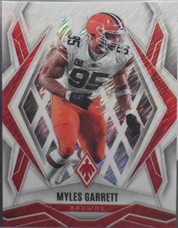 Myles Garrett [White Shimmer] #73