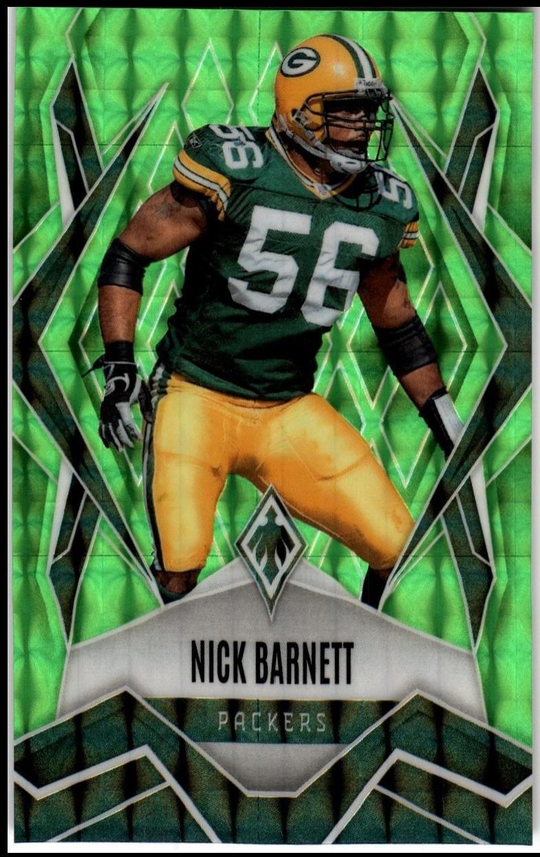 Nick Barnett [Lime Green Pyramids] #68