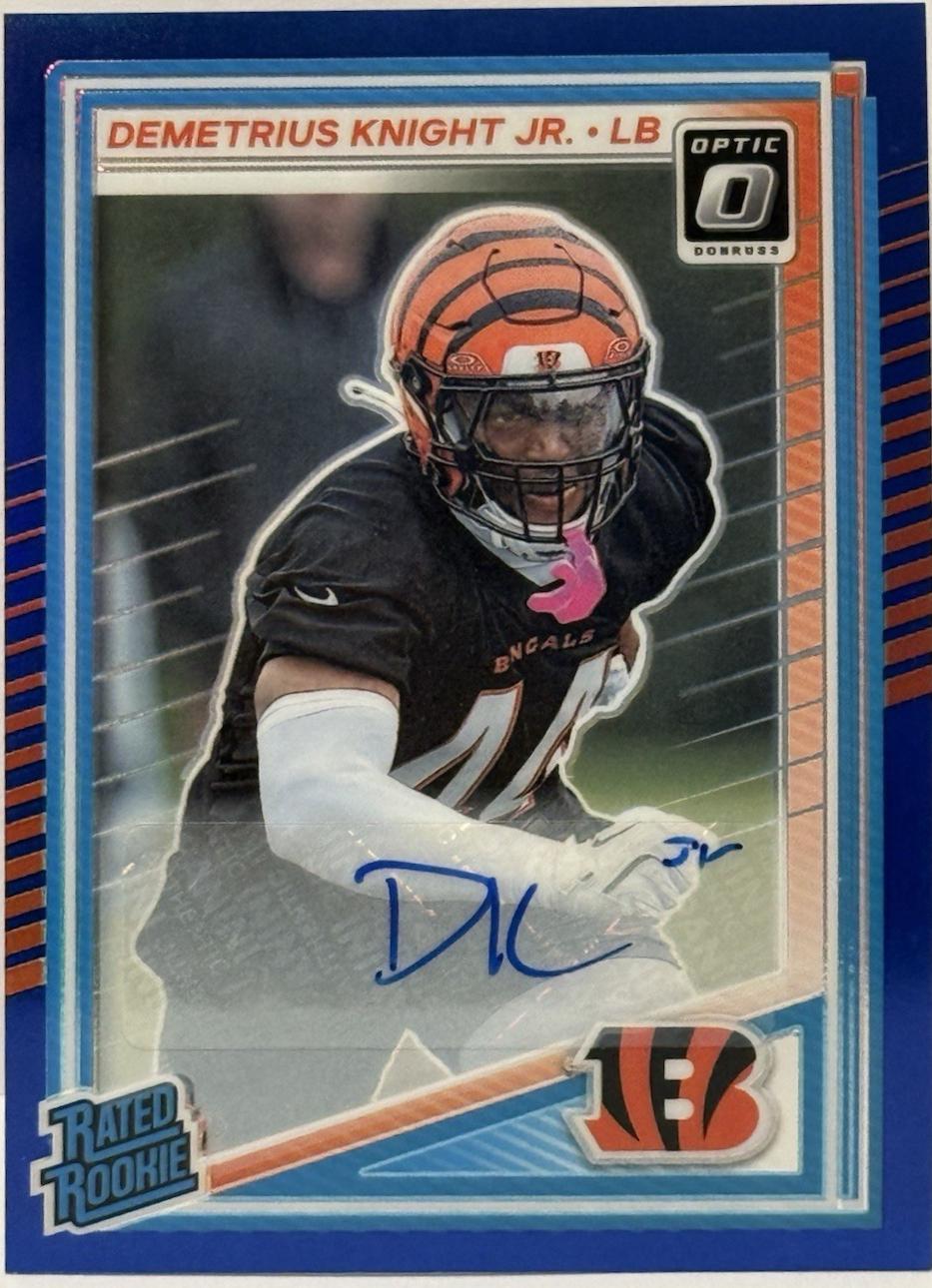 Demetrius Knight Jr. [Blue Autograph] #296