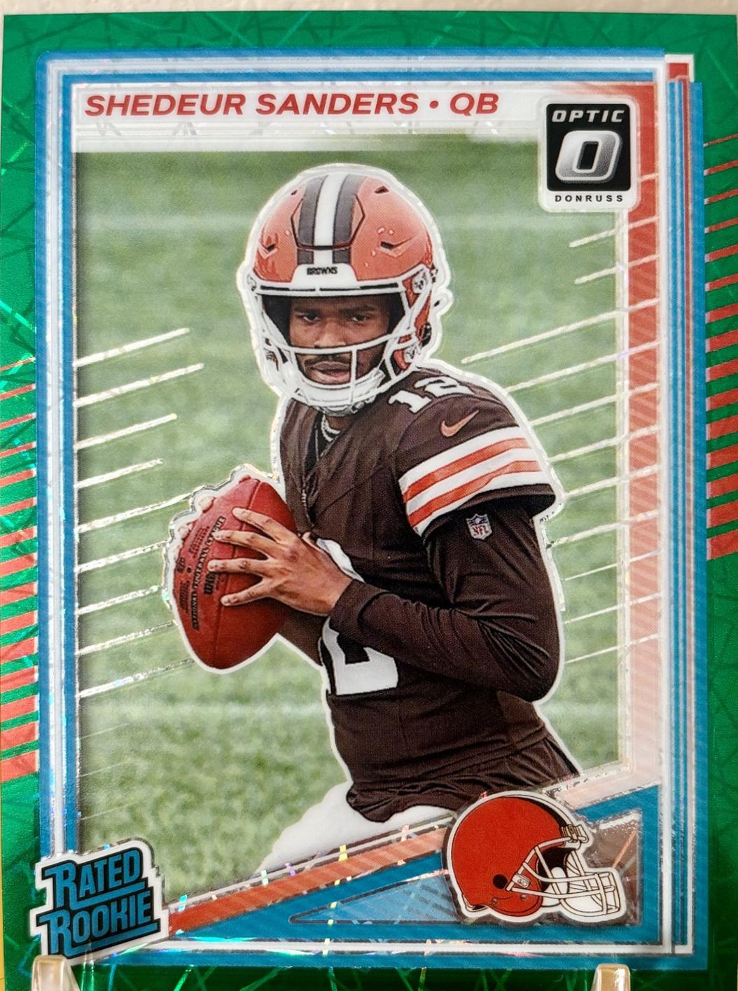 Shedeur Sanders [Green Velocity] #203