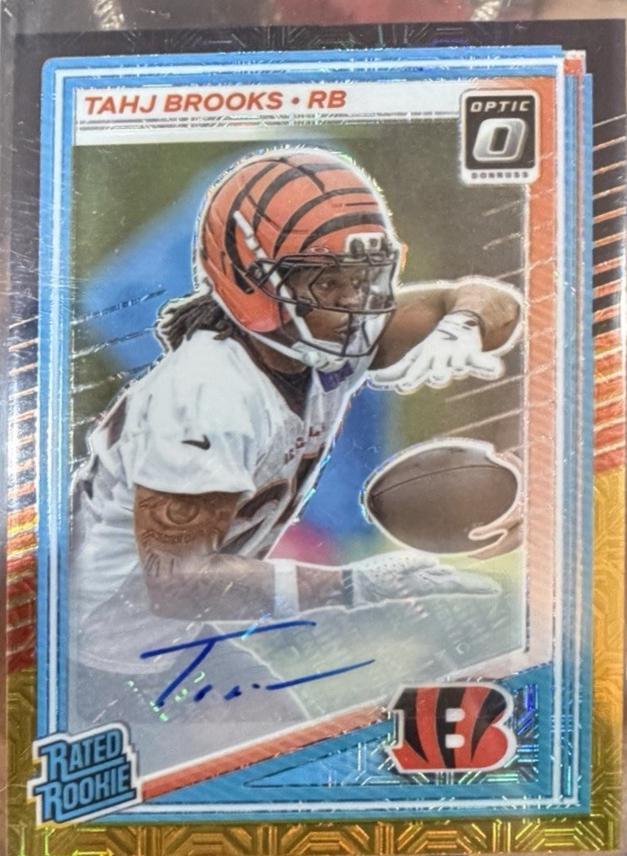 Tahj Brooks [Black Gold Autograph] #268
