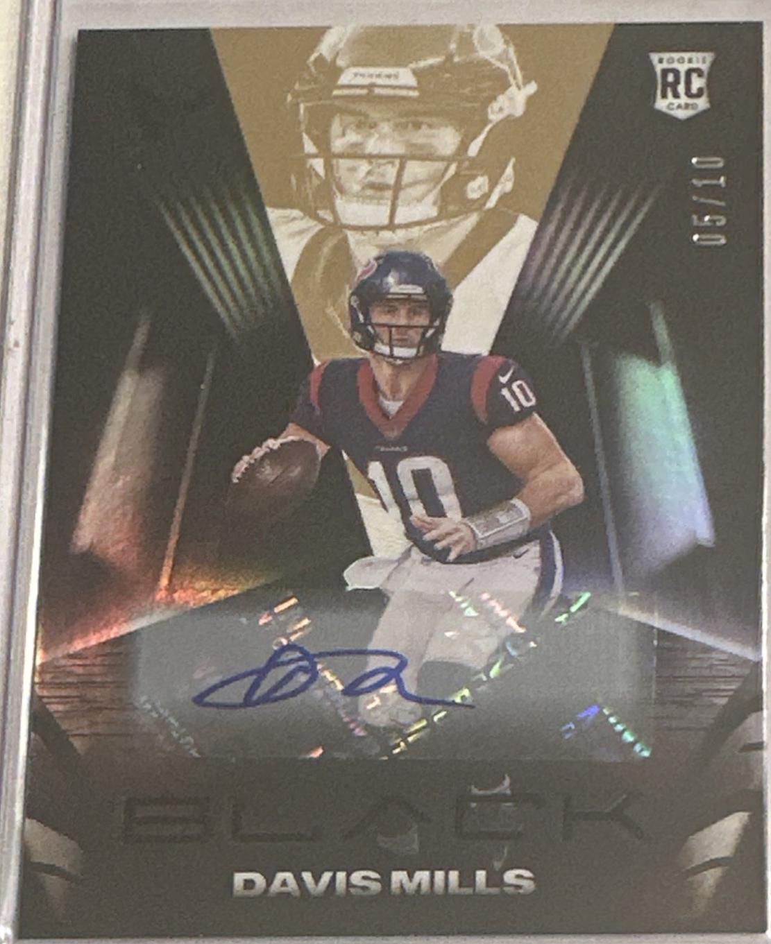 Davis Mills [Autograph Copper] #123
