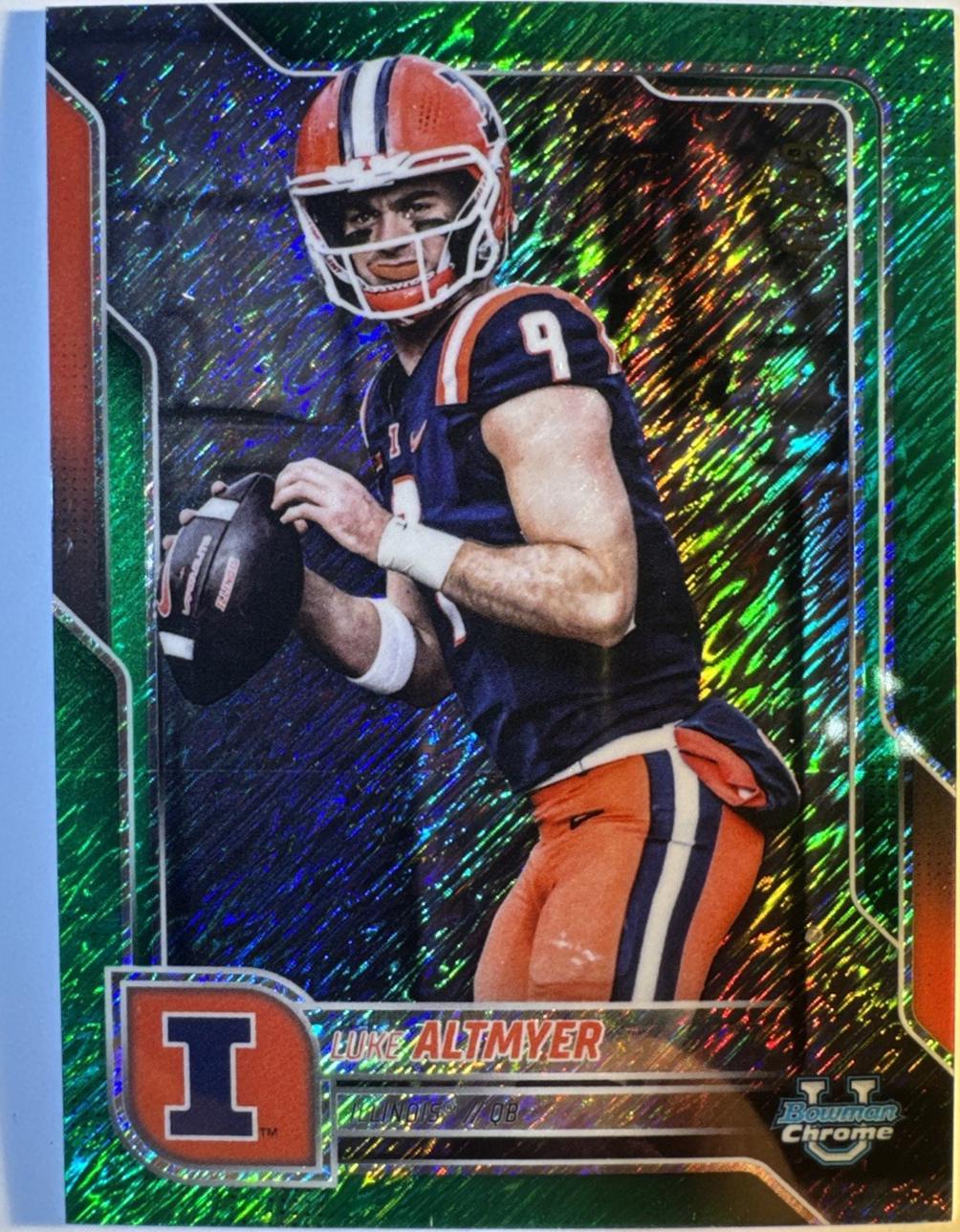 Luke Altmyer [Green Shimmer Refractor] #17
