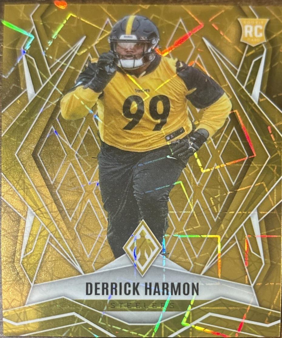 Derrick Harmon [Gold Lazer] #241