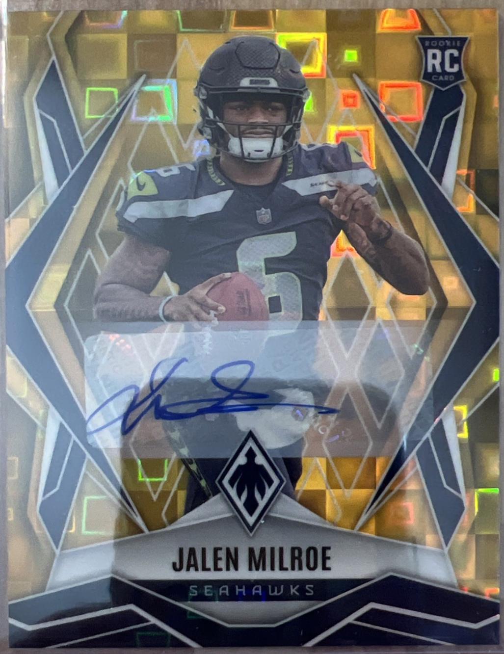 Jalen Milroe [Gold Pandora Autograph] #151