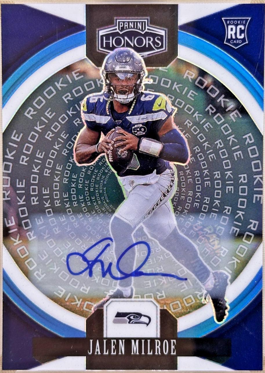 Jalen Milroe [Blue Rookie Signature] #59