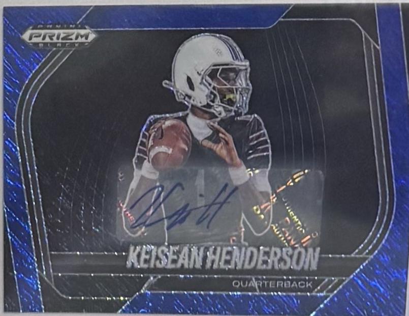 Keisean Henderson [Autograph Blue Shimmer] #199