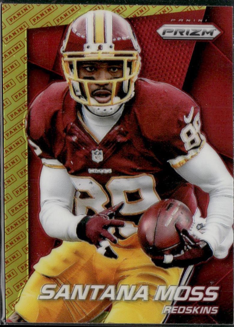 Santana Moss [Panini Logo Prizm] #108
