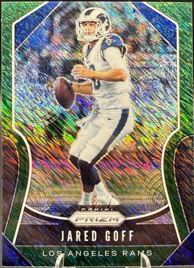 Jared Goff [Green Shimmer] #242