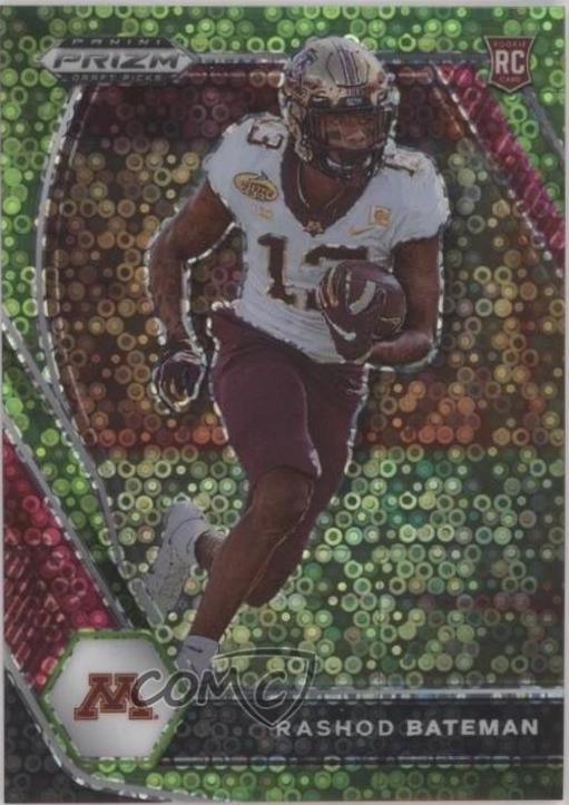 Rashod Bateman [Neon Green Circles Prizm] #116