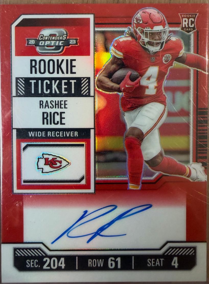 Rashee Rice [Rookie Ticket Autograph Red White Blue] #129