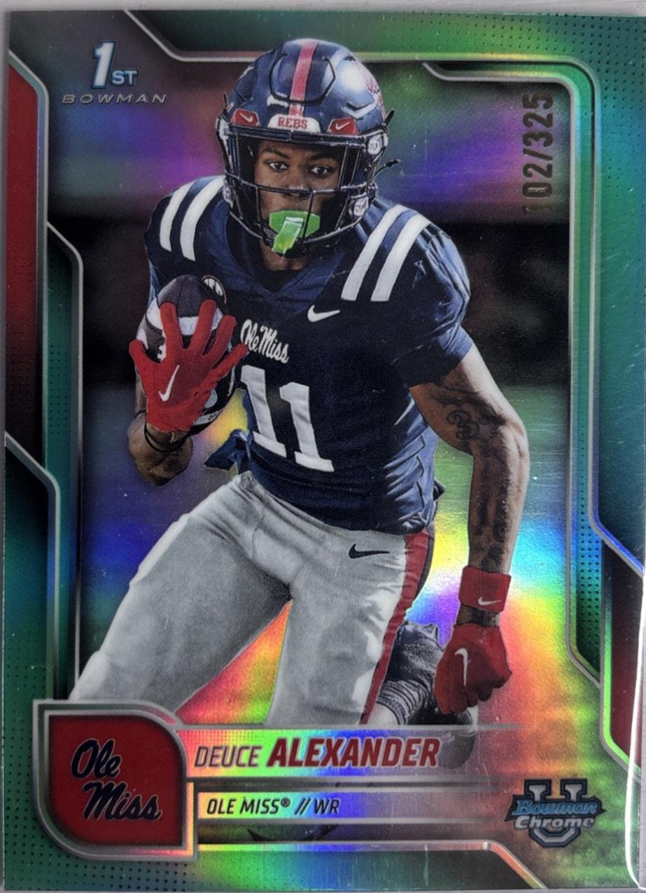 Deuce Alexander [Aqua Refractor] #81