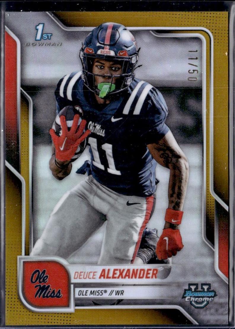 Deuce Alexander [Gold Refractor] #81