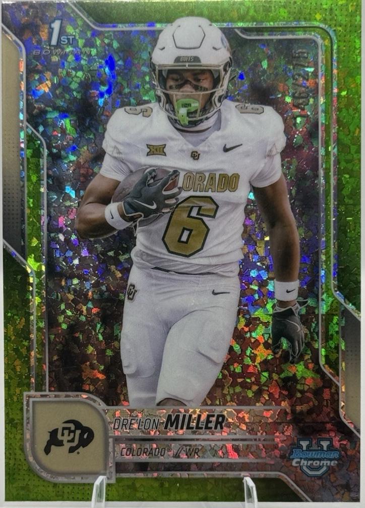 Drelon Miller [Lime Green Mini-Diamond Refractor] #103