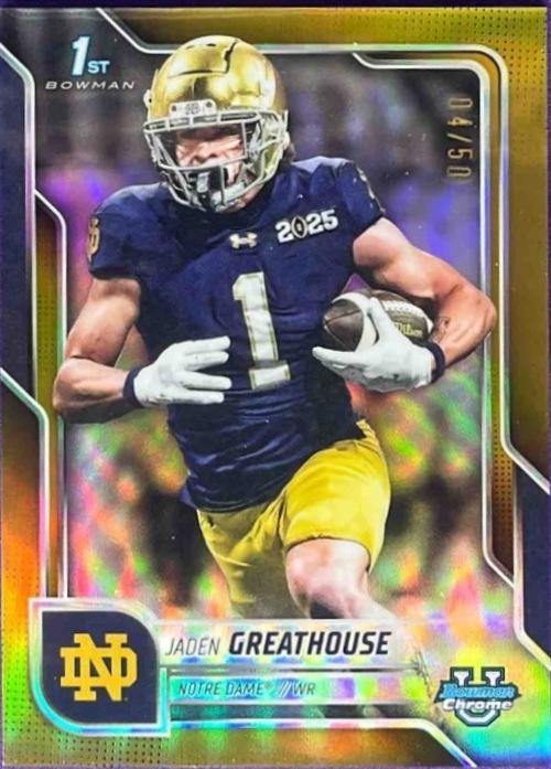 Jaden Greathouse [Gold Refractor] #63