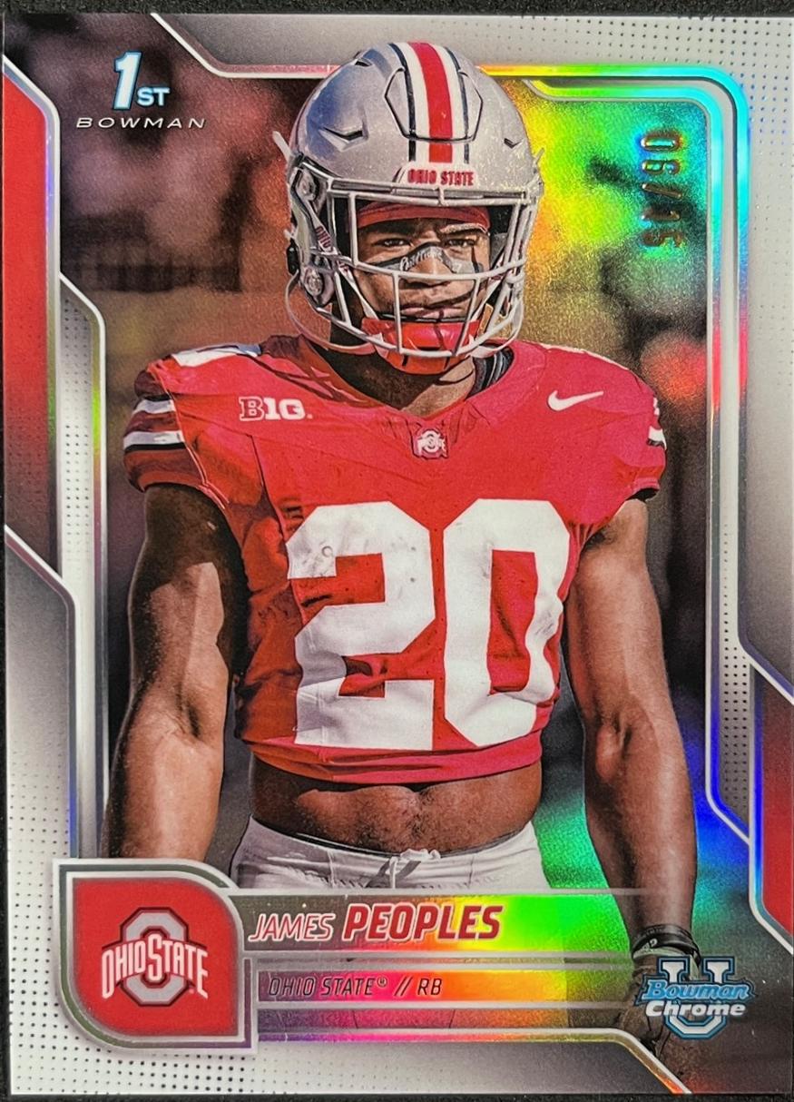 James Peoples [White Refractor] #43