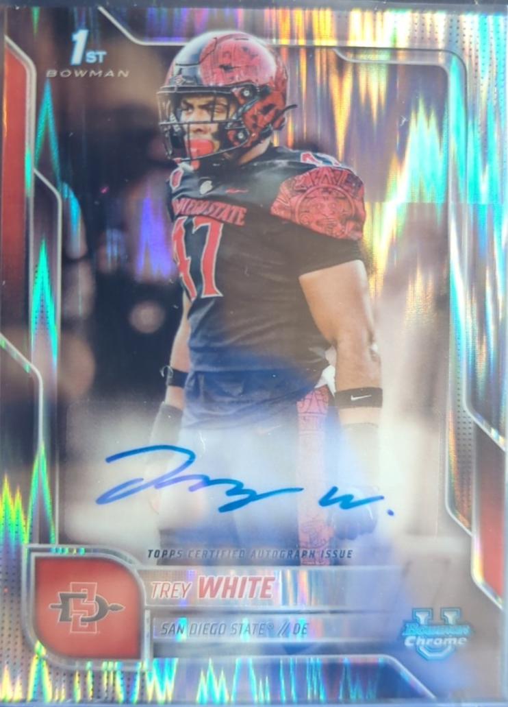 Trey White [Stealth Refractor] #BCA-TWH