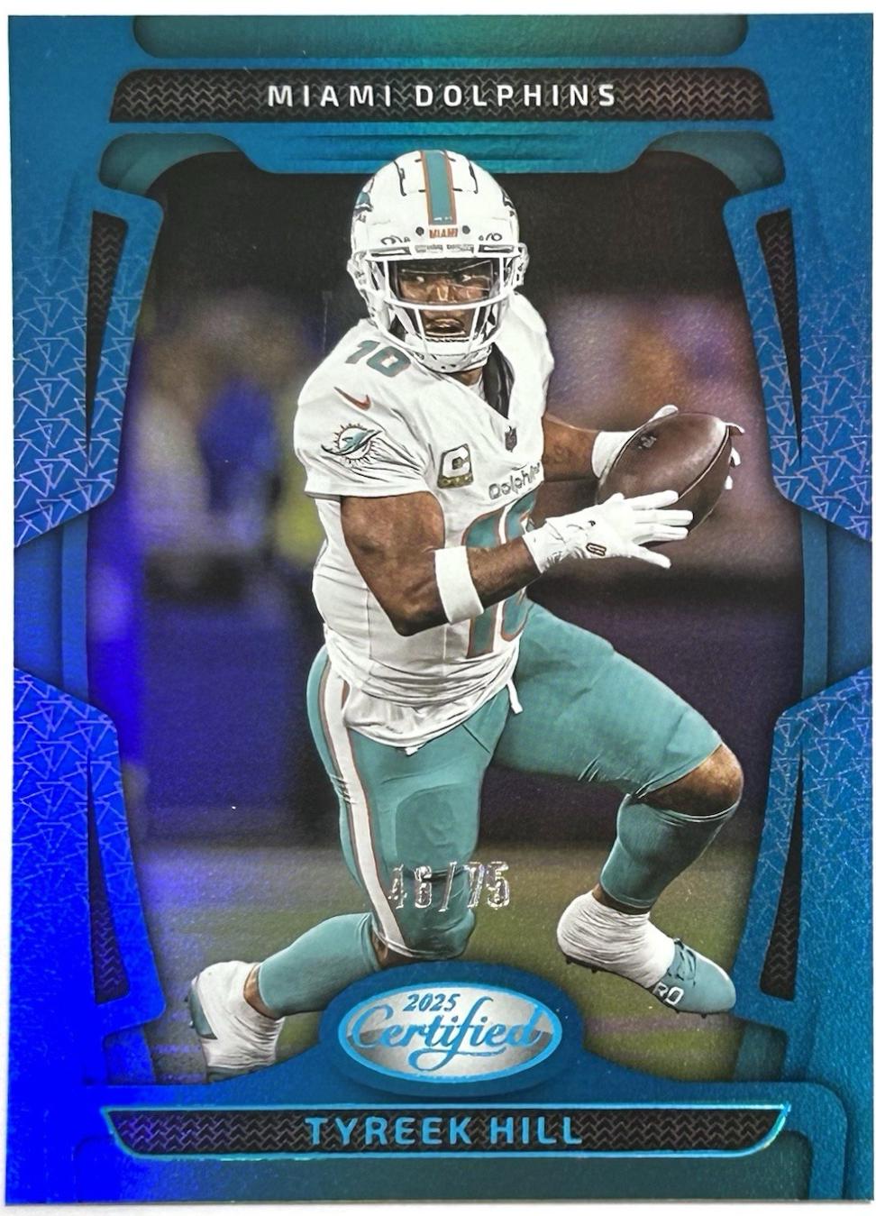 Tyreek Hill [Teal Mirror] #62