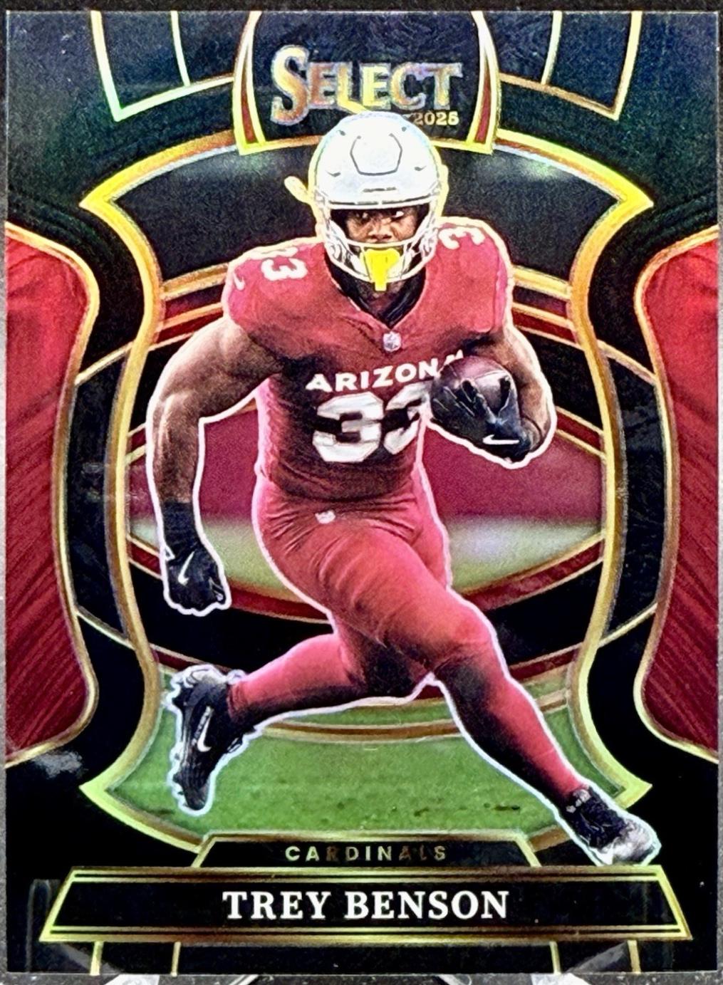 Trey Benson [Black Prizm] #23