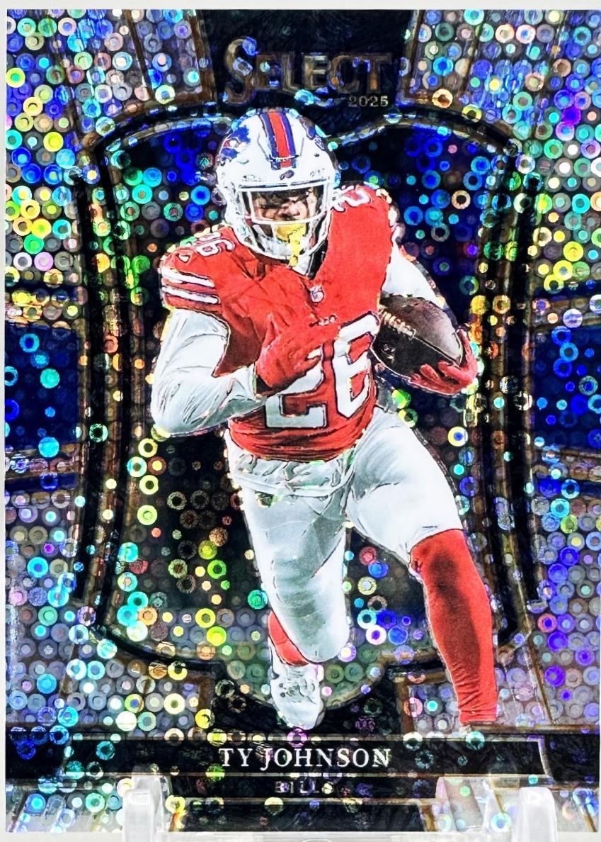 Ty Johnson [Disco Prizm] #186